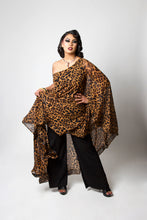 Load image into Gallery viewer, The Glamorous Leopard Caftan Jumpsuit