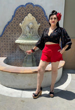 Load image into Gallery viewer, Amarra High-Waisted Shorts Red