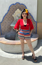 Load image into Gallery viewer, Amarra High-Waisted Shorts Serape