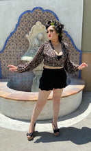 Load image into Gallery viewer, Camila Blouse - Leopard