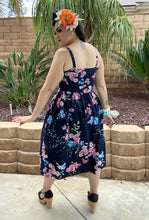 Load image into Gallery viewer, Katharina Dress- Floral  with Magenta Pink