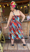 Load image into Gallery viewer, Katharina Dress- Wild Mult Color with Blue