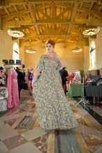 Load image into Gallery viewer, Bella Bloom Dress Sky Blue Base
