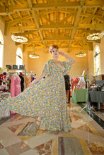 Load image into Gallery viewer, Bella Bloom Dress Sky Blue Base
