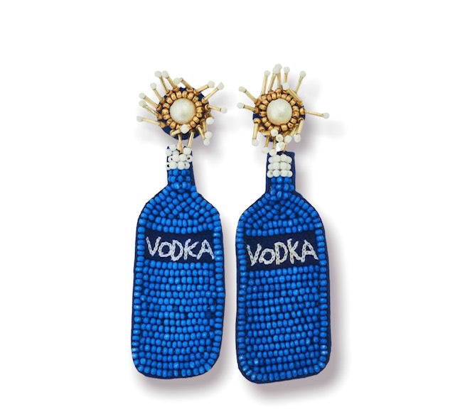 Vodka Beaded Earrings
